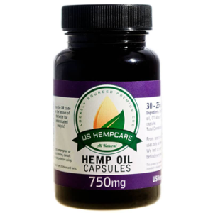 750mg CBD Hemp Oil Capsules
