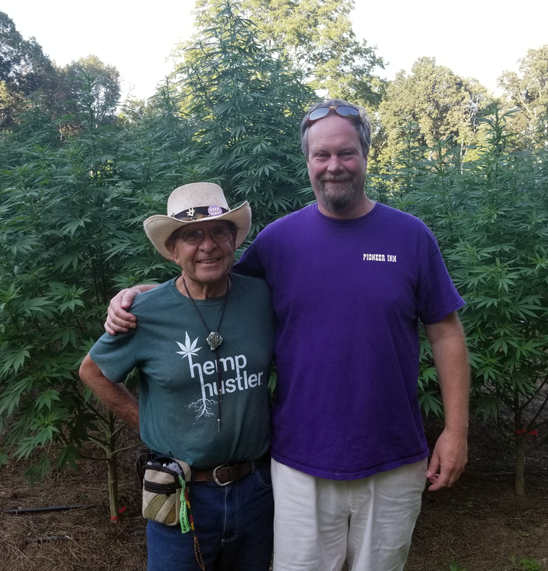 Jeff Wentzel on Hemp Farm